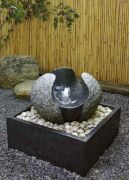 Tsubomi Sprudelstein im Ø 40 - 50 cm, einzeln oder mit Becken - Der-K