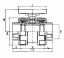 PVC-Kugelhähne für Durchmesser 63 mm